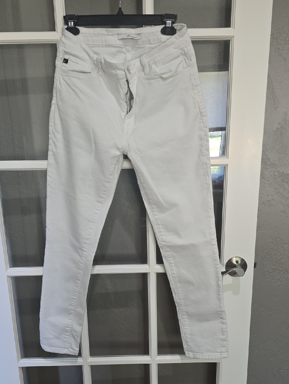 KanCan White Skinny Leg Jeans